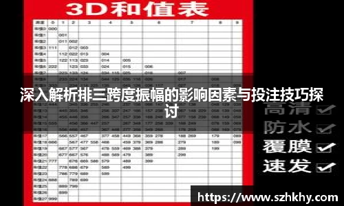 深入解析排三跨度振幅的影响因素与投注技巧探讨
